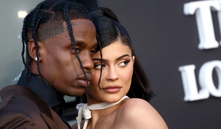 Kylie Jenner con Travis Scott.  Instagram