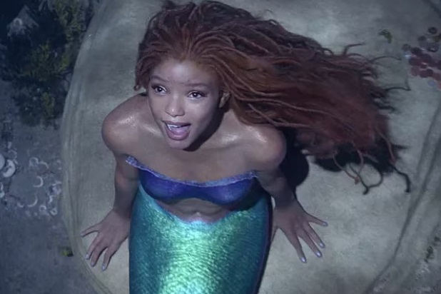 Halle Bailey como 'La Sirenita'. Foto: EFE