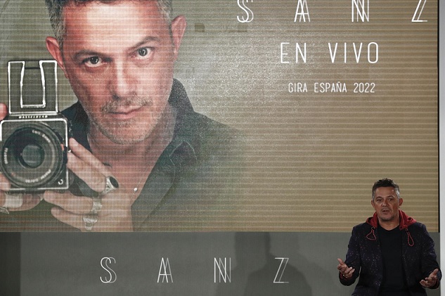 Alejandro Sanz. Foto: EFE