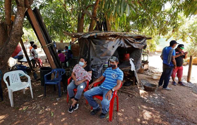 La Defensoría colombiana revela que febrero fue el mes en el que se presentaron más desplazamientos. Foto: EFE