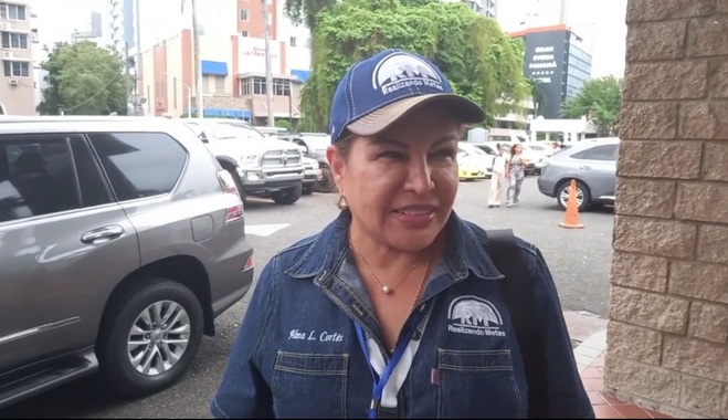 Alma Cortés agradeció el respaldo del Tribunal Electoral.