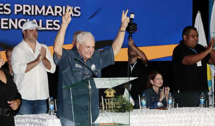 El exmandatario Ricardo Martinelli es el primer candidato presidencial electo en primarias para las elecciones del 2024. Víctor Arosemena