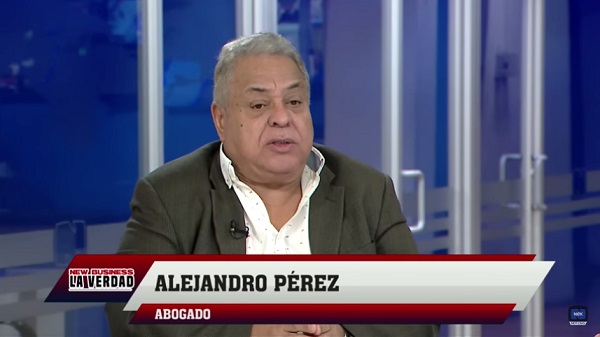 Abogado Alejandro Pérez.