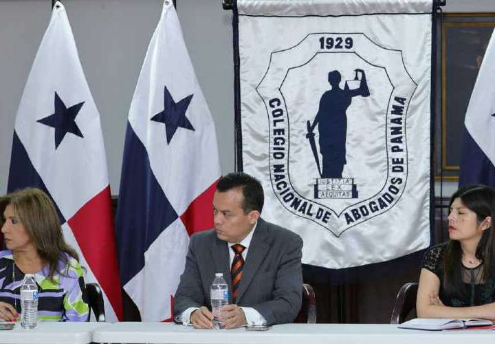 Presidente del Colegio Nacional de Abogados, Juan Carlos Araúz. 