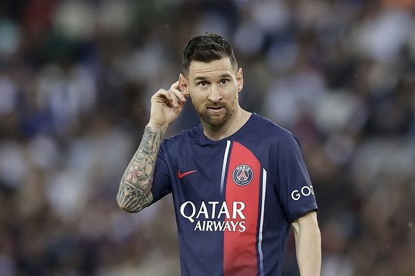 Leo Messi deja el PSG para fichar por el Inter Miami. Foto: EFE