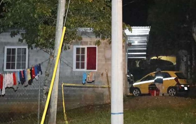 El doble crimen ocurrió la noche del lunes. Foto: Cortesía