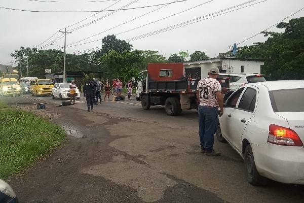 Se ha coordinado con la regional de la entidad del Panamá Norte para que converse con los pobladores. Foto. Diomedes Sánchez