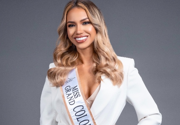 Diana Sandoval will represent the country at the Miss Grand Colombia pageant