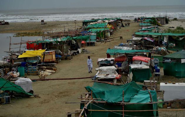 Cyclone Biparjoy is weakening as it passes through India leaving it Cyclone Biparjoy is weakening as it passes through India leaving it