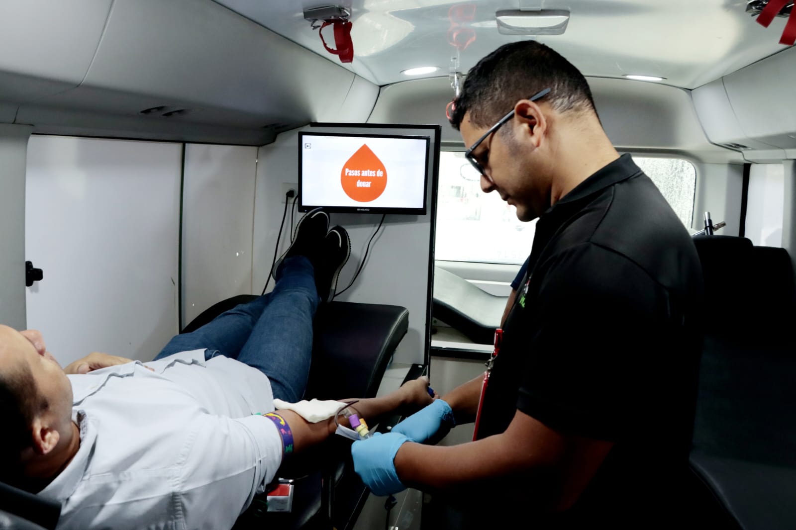 Terpel puso en marcha su jornada de donación de sangre