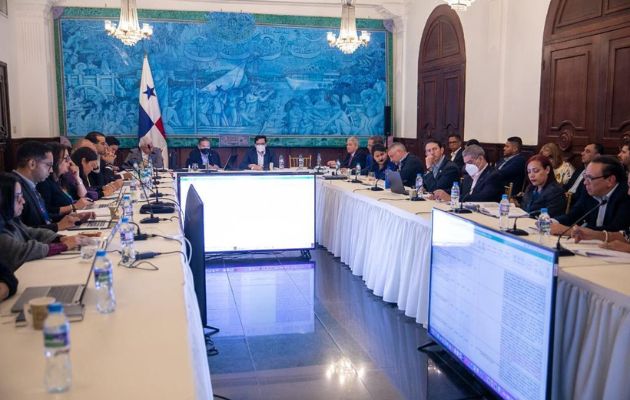 Gabinete de Seguimiento a la Ejecución Presupuestaria y Compromisos. Foto: Cortesía Presidencia