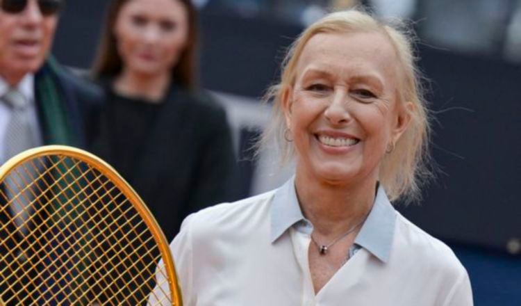 Martina Navratilova. Foto:EFE