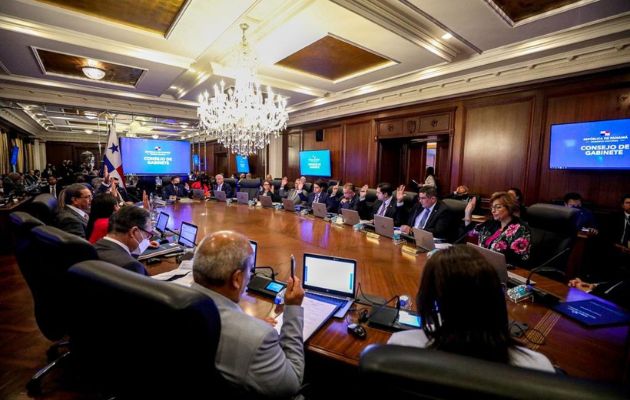 Consejo de Gabinete. Foto: Cortesía Presidencia