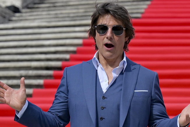 Tom Cruise premieres his movie ‘Mission: Impossible 7’ in Rome