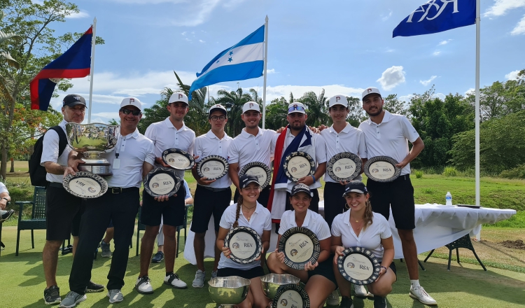 Equipos de Panamá obtienen premios en torneo centroamericano. Apagolf