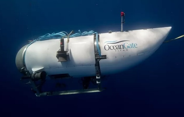 El Titán salió de expedición el pasado domingo. Foto:Cortesía OceanGate 