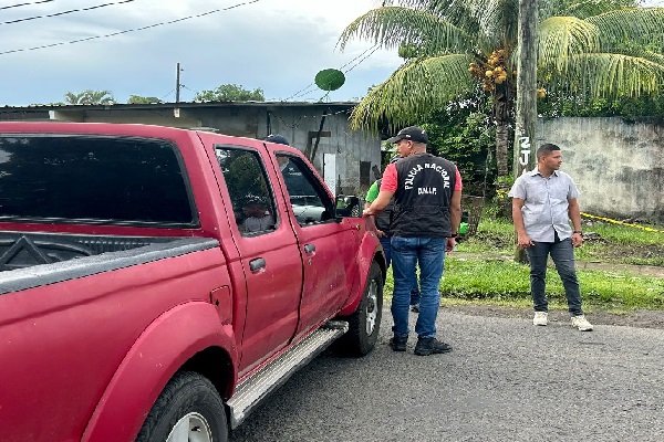 Bladimir Caballero Castillo, fue herido mortalmente por un ciudadano desconocido en la comunidad de Altos del Lago en el corregimiento de David Sur en el distrito de David, provincia de Chiriquí. Foto. José Vásquez