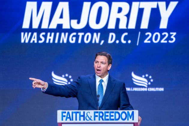 DeSantis resumió a la perfección el que va a ser el libreto de argumentos republicanos para recuperar la Presidencia en 2024.