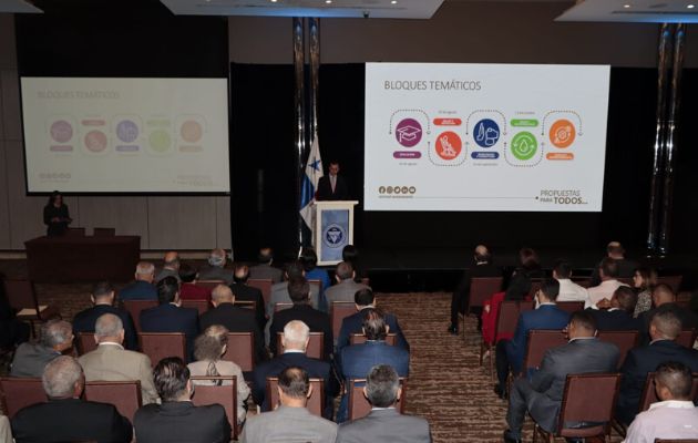 La Cámara de Comercio, Industrias y Agricultura de Panamá (CCIAP) presenta  la iniciativa Agenda País 2024 -2029. Foto: Víctor Arosemena