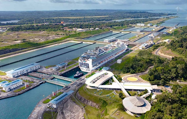 Actualmente hay una disminución en el tránsito de buques, que la administración atribuye a la estacionalidad. Foto: Canal de Panamá