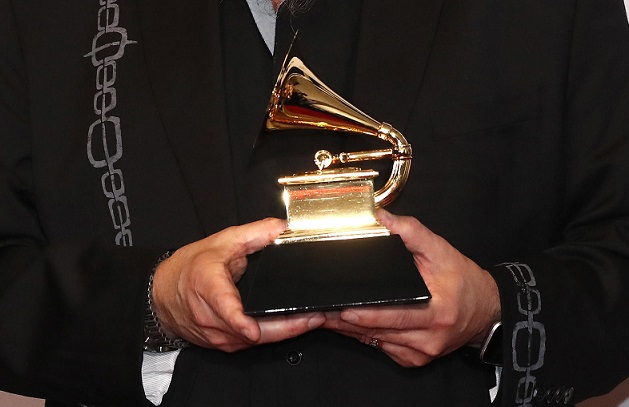 Estatuilla de los premios Grammy, en una fotografía de archivo. Foto: EFE/Etienne Laurent