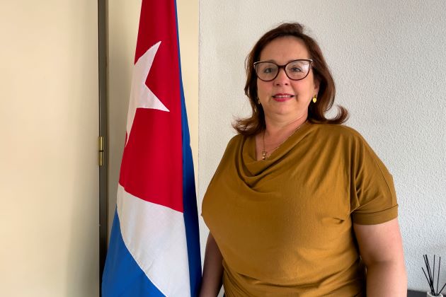 La consejera de Turismo cubana para España y Portugal, Niurka Pérez.