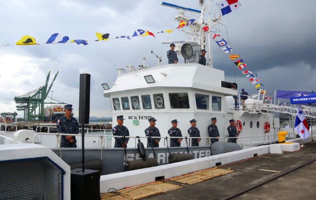 Con la embarcación Shark Water, la misión será a través de patrullajes de vigilancia. Foto: Cortesía Minseg