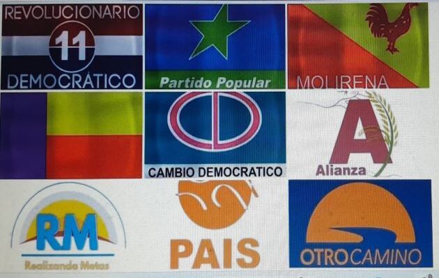 En Panamá hay nueve partidos políticos vigentes.