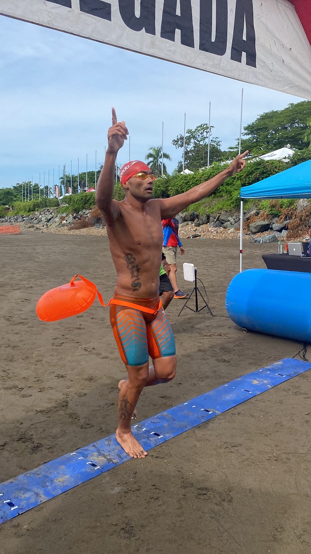 Daniel Ortega Pérez, ganador de los 10 kilómetros.