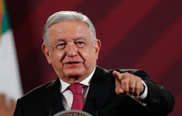 Andrés Manuel López Obrador arremetió contra DeSantis. Foto: EFE