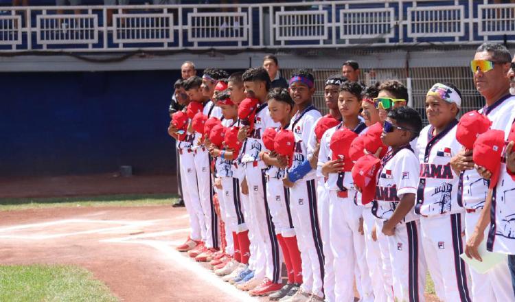 Jugadores del seleccionado panameño U12. Foto: Fedebeis