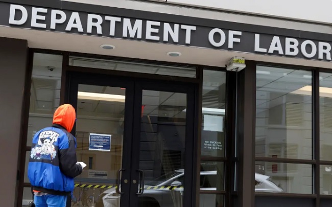 Vista de las oficinas del Departamento de Trabajo del Estado de Nueva York, en Brooklyn. Foto: EFE