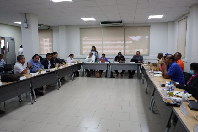 La última sesión se desarrolló en uno de los salones del edificio 105 de la Academia Bilingüe Panamá para el Futuro.