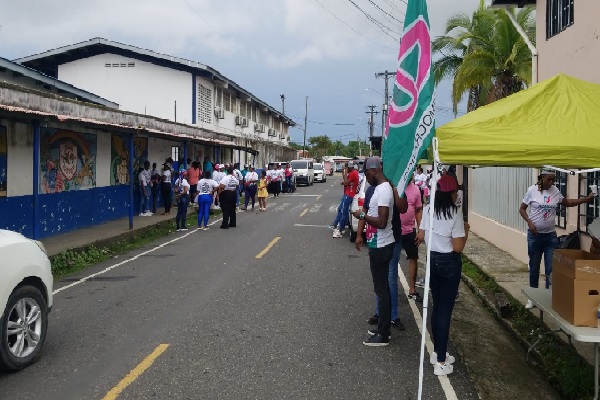 En la provincia de Colón hay habilitados 20 mil votantes para las primarias. Foto. Diomedes Sánchez