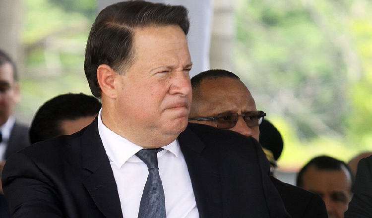 Juan Carlos Varela no podrá viajar a Estados Unidos. Foto: Grupo Epasa