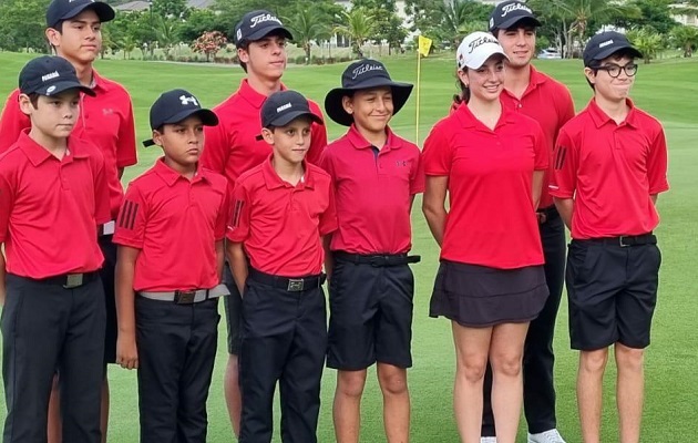 La representación panameña fue avalada por la Asociación de Golf de Panamá. Foto: Cortesía