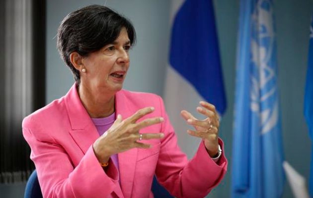 La directora regional del Programa Mundial de Alimentos (PMA), la española Lola Castro. Foto: EFE