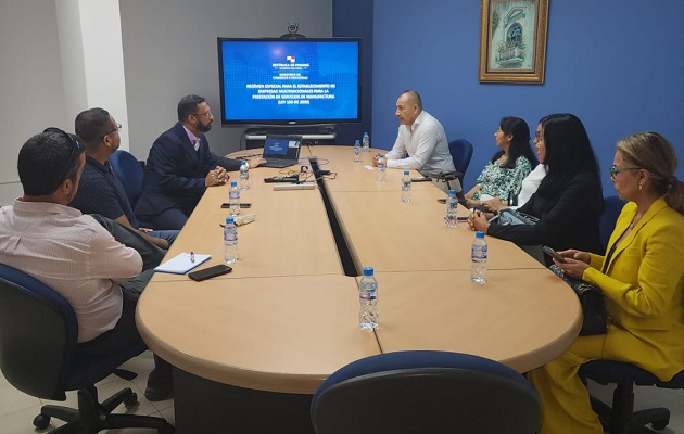 Empresarios se reunieron con funcionarios del MICI. Foto: Cortesía MICI