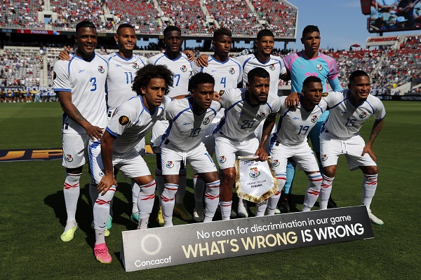 Equipo de Panamá en la Copa Oro. Foto: EFE