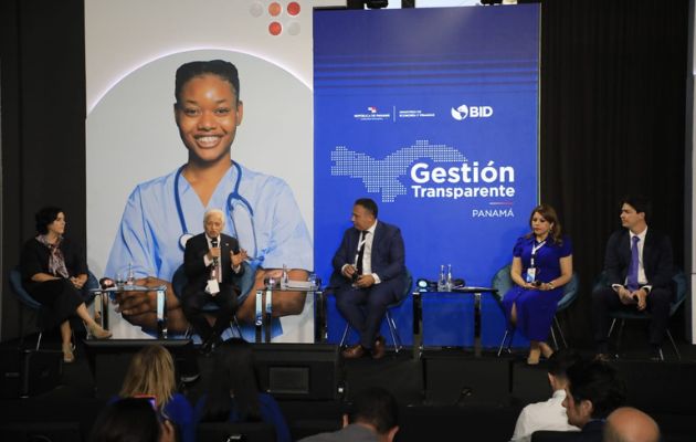 Presentación del Mapa de Inversiones “Gestión Transparente Panamá”. Foto: Cortesía MEF