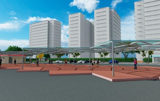 ‘Proyecto de Movilidad Integral hacia el Centro Histórico de la Ciudad’ o Puerta Sur. Foto: Cortesía Alcaldía de Panamá