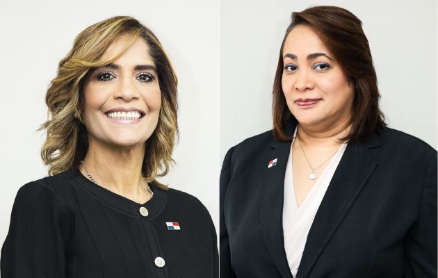 Denise Guillén Zúñiga y Rosa L. Argüelles C. Foto: Cortesía Presidencia