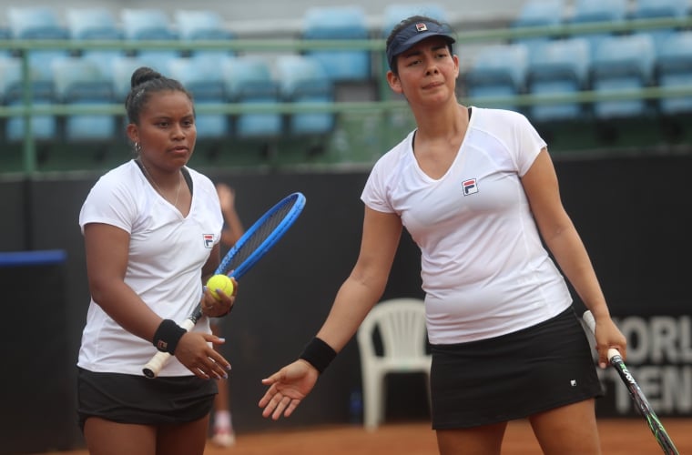 Gran relevo generacional en el tenis femenino panameño que buscará ascender en las eliminatorias el próximo año en la Billie Jean King Cup. Foto:Roberto Iriarte