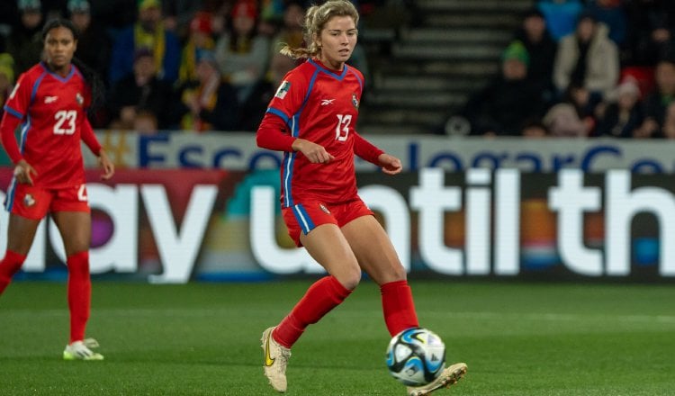 Riley Tanner de la selección de Panamá. Foto: EFE