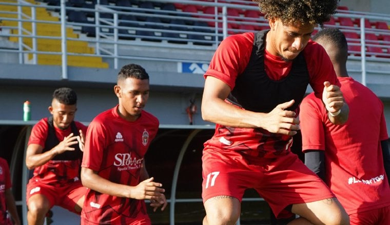 Jugadores del Sporting en los entrenamientos. Foto: Twitter Jugadores del Sporting en los entrenamientos. Foto: Twitter