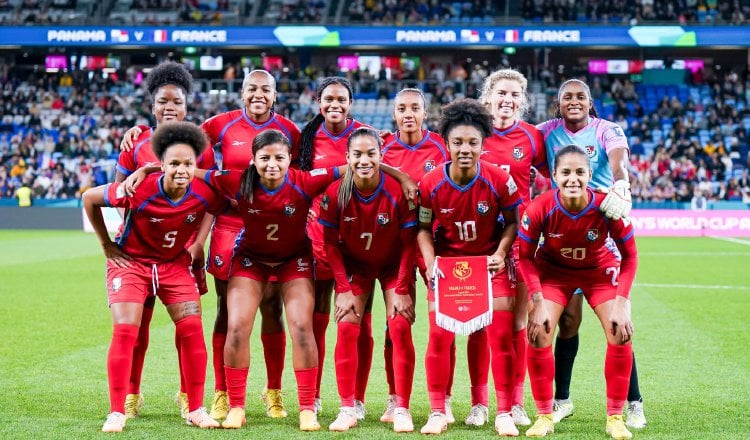 Selección Femenina de Panamá. Foto: EFE 