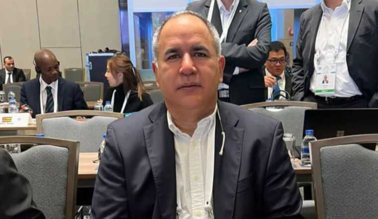Carlos Herrera, presidente de la Federación Panameña de Natación. Foto: Cortesía