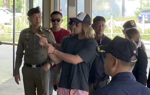 Daniel Sancho asegura que recibe buenos tratos a pesar de su detención. Foto: EFE