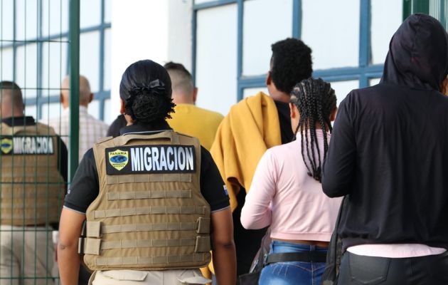 Los colombianos fueron deportados. Foto: Cortesía Migración