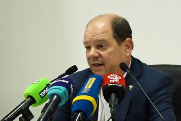 Manuel Arias presidente de la Federación Panameña de Fútbol (Fepafut).